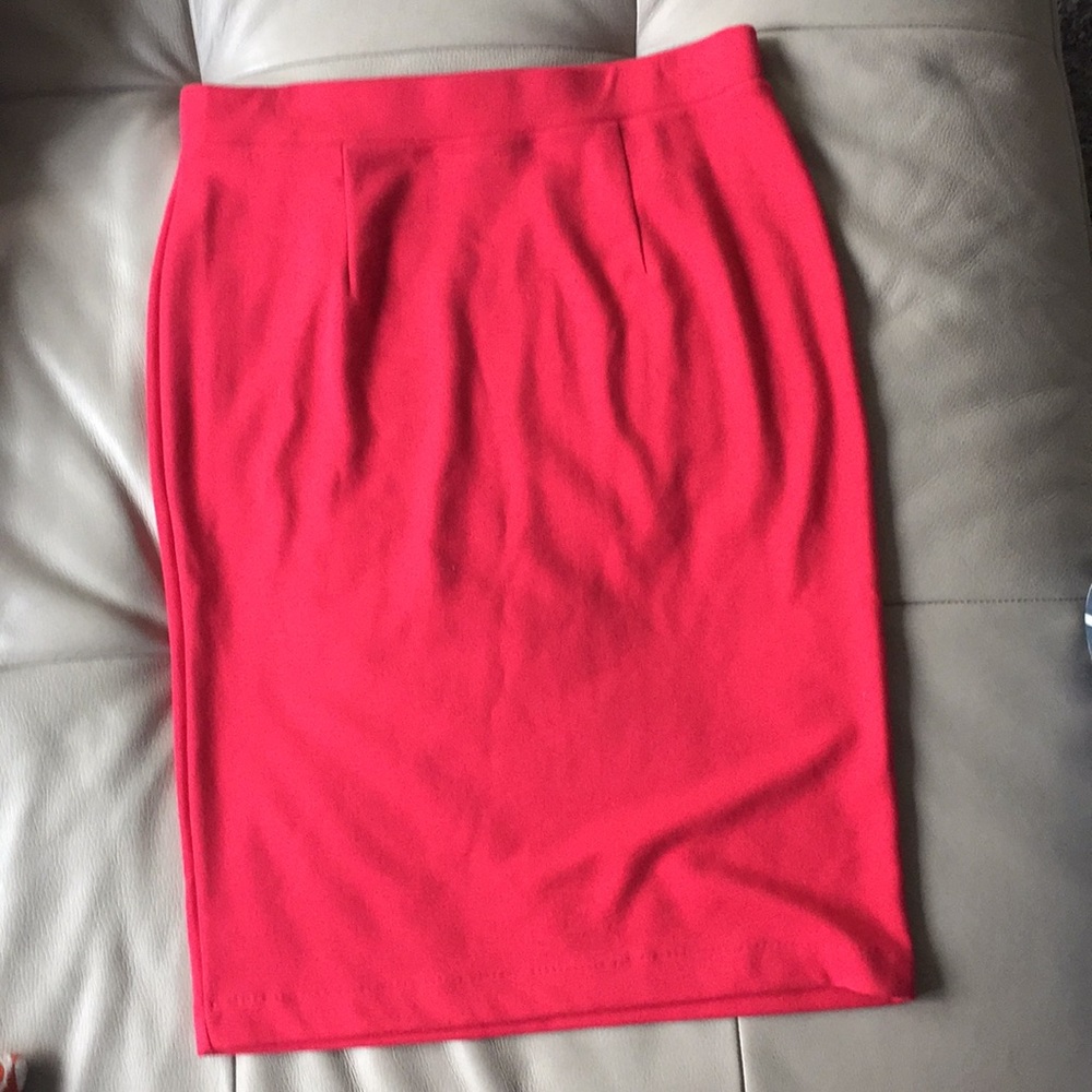 Pink skirt